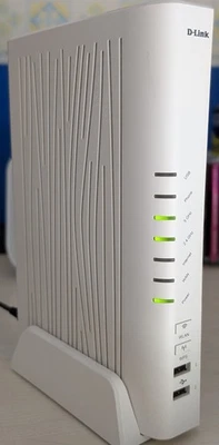 D-Link DVA-5592 Wi-Fi VoIP VDSL/ADSL AC2000 Modem Router - Bianco - Immagine 1 di 4