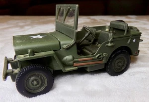 Gate 1940's Willys ARMY Jeep 1:32 Scale Diecast Car Truck - Picture 1 of 9