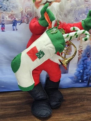 Papá Noel Annalee vintage con medias llenas de regalos - 20 pulgadas de alto - etiqueta 1991 usada en excelente estado Foto 1 de 4