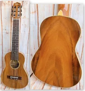 Alulu Baritone Guitarlele solid Acacia Koa, HUA614 - Picture 1 of 19