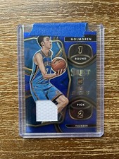 2022-23 Panini Select Chet Holmgren Rookie Jersey Blue Prizm /75