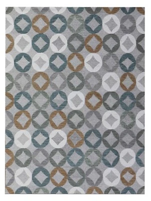 Destry 8' x 10' FT Handmade Modern Style 100% Woolen Rugs Without Tariff & duty - Image 1 of 4