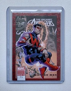 Cubierta superior 2018-19 Marvel anual Wonder Man The Uncanny Avengers #71 - Imagen 1 de 2