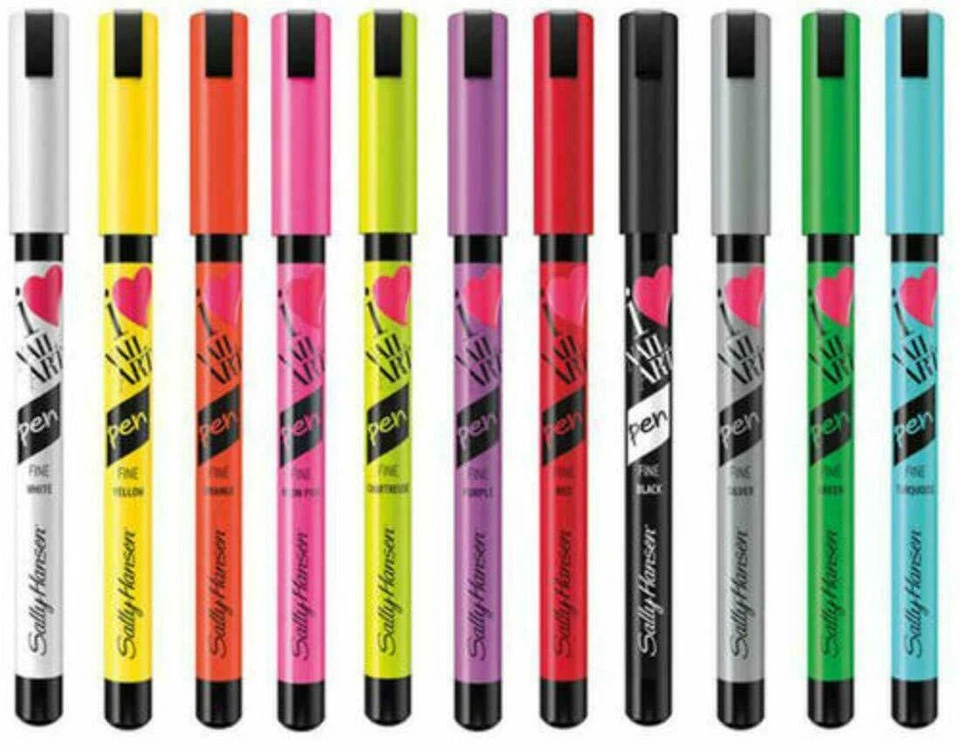 COMPRA 2 OBTÉN 1 GRATIS (añade 3 al carrito) bolígrafos de esmalte para arte en uñas Sally Hansen I Love, elige Foto 1 de 4