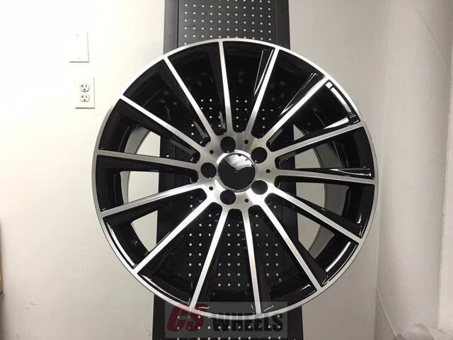 22" BLACK AMG NEW RIMS WHEELS FITS MERCEDES BENZ SL CLASS SL500 SL550 SL55 SL63 - Image 1 of 1