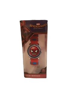 SpiderSense Spiderman Lcd Watch Marvel Spider Sense Spider-Man Watch - Picture 1 of 5