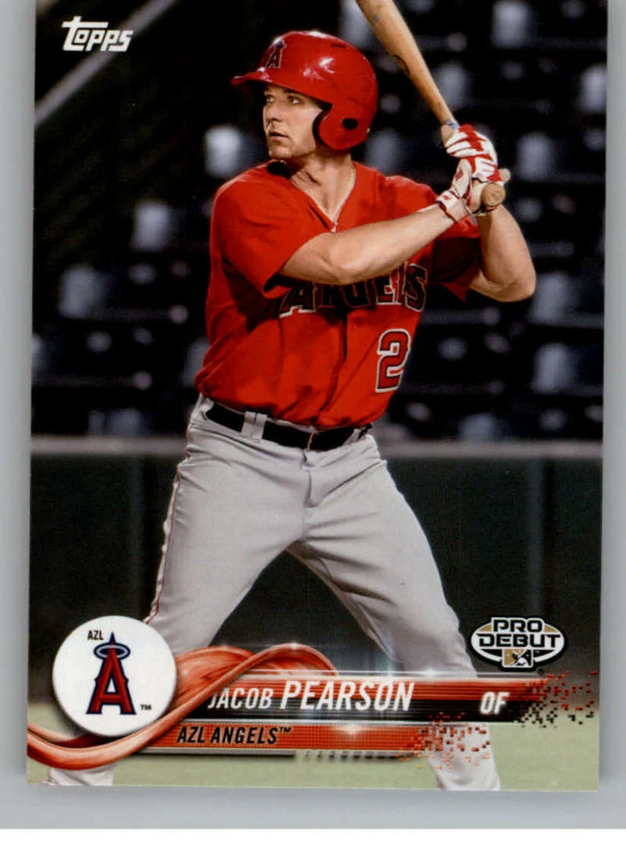 2018 Topps Pro Debut #75 Jacob Pearson AZL Angels - Image 1 of 1