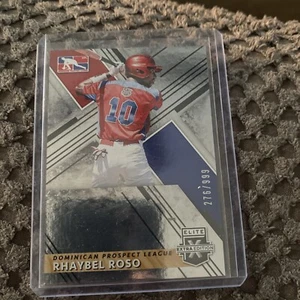 2019 Elite Extra Edition #194 Rhaybel Roso /999 - Picture 1 of 2