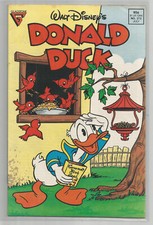 WALT DISNEY'S DONALD DUCK # 272 * GLADSTONE COMICS * 1989