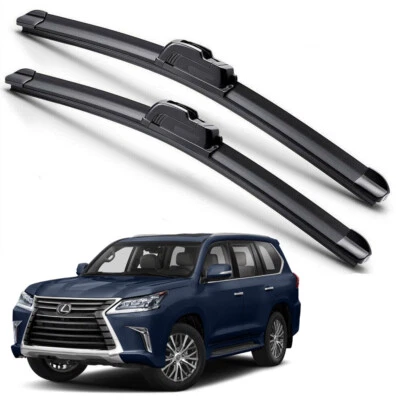 Limpiaparabrisas híbrido silicona para Lexus LX570 2008-2021 Foto 1 de 4