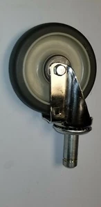 Albion Swivel Caster Metro Replacment Wheel 5" E37 stud mount blind hole 5mpx - Picture 1 of 6