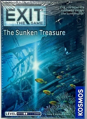 EXIT The Game The Sunken Treasure - NEW SEALED  - Image 1 of 2