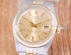 Rolex 1601 Sigma Dial Oyster Perpetual DateJust Automatic 36mm Watch