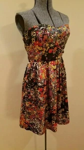 NWT, Strapless Mini Dress, Size M, FRANCESCA'S, floral - Bild 1 von 12