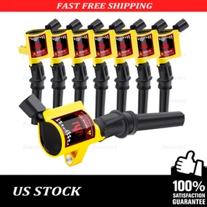 8Pcs DG508 Ignition Coil Pack for Ford F150 F250 F550 Lincoln 4.6L 5.4L FD503 US - Picture 1 of 13