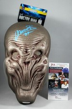 MARNIX VAN DEN BROEKE SIGNED DOCTOR WHO THE SILENCE COSTUME MASK AUTO +JSA COA