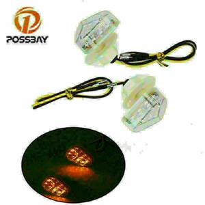 For Yamaha FZ6R FZ1 YZF R1 R6 R6S FZ09 Flush Mount LED Turn Signal Blinker Light - Picture 1 of 10