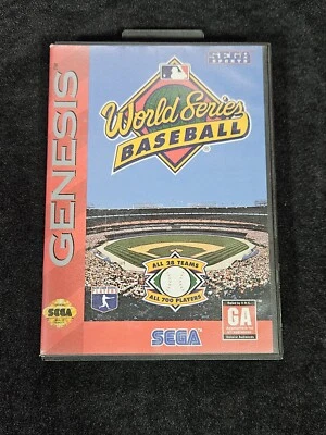 World Series Baseball Sega Genesis 1994 Complete baseball game MLB original  - Image 1 of 4