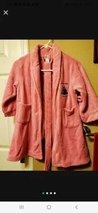 Pink Girls Princess Rules Housecoat Robe Size S  - Picture 1 of 4