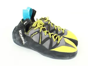 Scarpa Vapor Climbing Shoe. Smoke/Yellow, 8.5 /60545/ - Picture 1 of 9