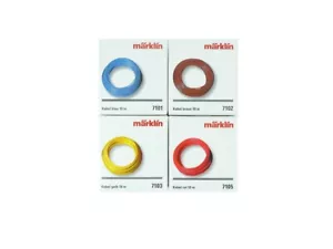 Modellbahn Modellbau Kabel verschieden, 4 x Märklin 7101, 7102, 7103, 7105, neu - Bild 1 von 2