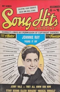 Song Hits Magazine Johnnie Ray Jerry Vale Bill Doggett December 1956 d7 - Picture 1 of 4