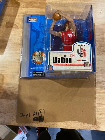 McFarlane Toys NBA Legends Series 1 Portland Trail Blazers #32 Bill Walton Cover