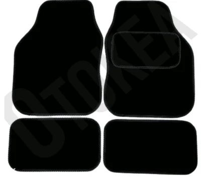 For SEAT ALTEA XL - 4PC UNIVERSAL NON-SLIP CAR FLOOR MATS COLOUR BINDING - Image 1 of 4