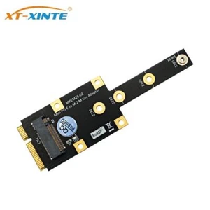 New For M.2 NGFF NVME M-key/B Key SSD to Mini PCI-E Adapter Card M.2 B/M Key SSD - Picture 1 of 7