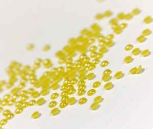 Hotfix Ceramic Stones YELLOW 4mm stück wählbar Strass Hochzeit Halbperlen gelb - Picture 1 of 18