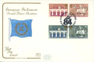 GB FDC Mai 1984 Europa. Cotswold Bezug. Europawahl, London SW1 p/m - Bild 1 von 1