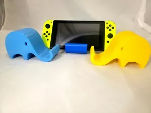 Large Elephant Phone or Tablet Holder | Phone Stand | Switch Stand | Ipad Stand - Picture 1 of 5