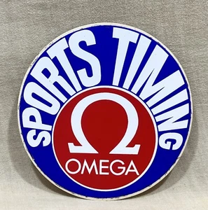 Pegatina OMEGA ''SPORTS TIMING'' Vintage Speedmaster Chrono Seamaster Moonwatch / - Imagen 1 de 3