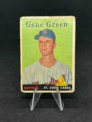 1958 Topps - #366 Gene Green (RC) - Image 1 of 2