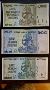 Zimbabwe currency lot - Picture 1 of 1