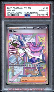 Pokemon Scarlet & Violet Miriam 251 PSA 10 - Picture 1 of 2