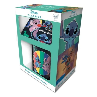 Disney Stitch You're My Fave Mug Coaster and Keyring Gift Set  - Image 1 of 4