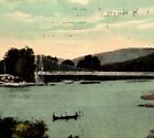 Fitche's Bridge And Chemung River Elmira New York 1912 Vintage Postcard 7080