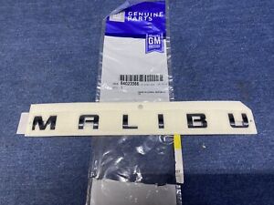 2019-2022 Chevrolet Malibu FRONT DOOR VEHICLE NAME PLATE 84023566 NOS NEW AK