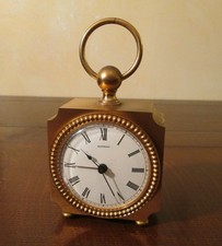 HAUSMANN sveglia ottone 8 days movimento ANGELUS cal 390