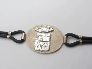 Marina Militar Italiano: Pulsera de Plata 925 Y Caucho - para Pulsera - Imagen 1 de 4