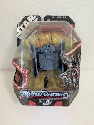 Star Wars Transformers Darth Vader Tie Advanced SEALED Hasbro 2006 - Image 1 of 4