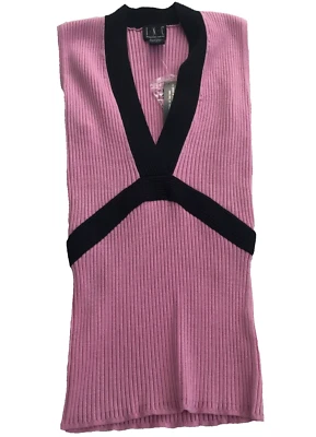 International Concepts INC Silk Blend Sweater S Silk Blend Pink Sleeveless NWT - Image 1 of 4