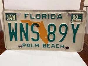 Matrícula de Florida - Palm Beach - 2000 - Imagen 1 de 5