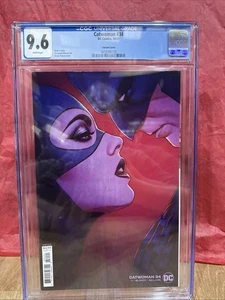 Catwoman 34 Variant Jenny FRISON Vol 5 DC Batman 1 Graded CGC 9.6 Comic - Bild 1 von 4