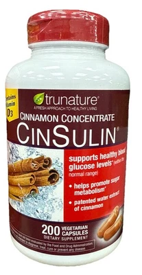 TruNature Advanced Strength Cinulina Sabor Arándano - 200 Cápsulas Vegetarianas Foto 1 de 2