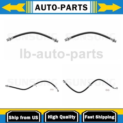 Manguera de freno delantera trasera 4x para Honda Civic 2001-2005 Foto 1 de 4