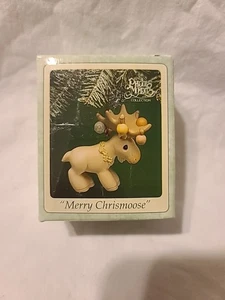 (J) 1995 Enesco Precious Moments Merry Chrismoose #150134 - Bild 1 von 11
