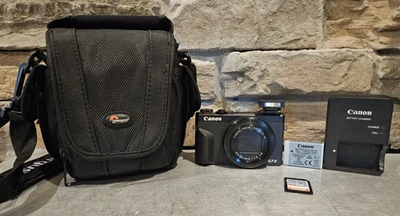 Canon PowerShot G7 X Mark III - 20.1MP Point & Shoot Digital Camera Black Color - Image 1 of 4