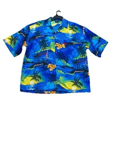 Revue Hawaii Herren Hemd XXL Jamaika Tropical Beach Aloha Floral leicht  - Bild 1 von 16